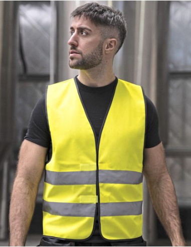 KOR-KXEVW-CO² Neutral Hi-Vis Safety Vest Paris
